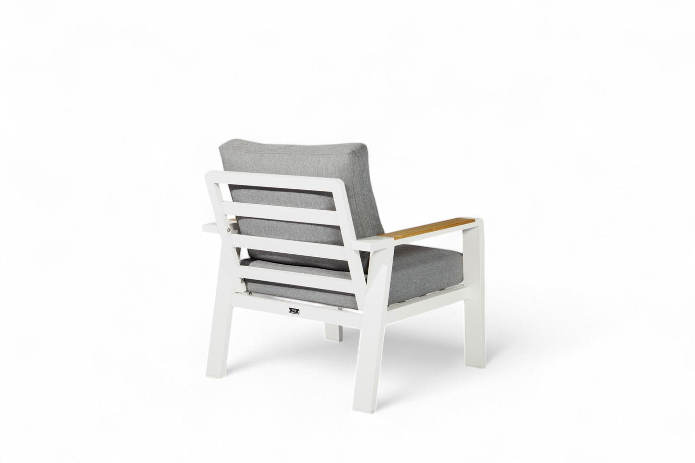 Conjunto de Sofá e Cadeira de Alumínio – Branco – SALTO LAND