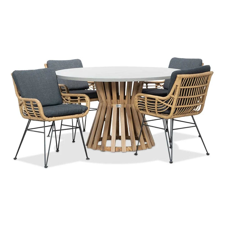 NOVA Conjunto de Jardim 5 peças (Incluindo conjunto de almofadas)