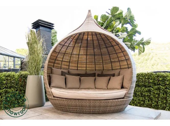 SALTO Lounge Nest Corone | Melange – Cama de Dia Luxuosa para Exteriores